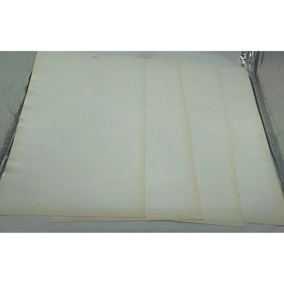 Vintage Lot of 4 Easter Egg Flower Basket Window Clings Vinyl Decoration - Picture 8 of 12